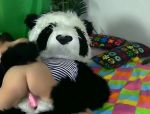 Junge Michele bekam einen super heißen Panda an ihrem 18. Geburtstag #6
