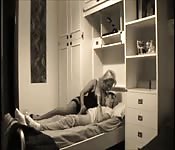 Vintage-Analsex mit Blondine #1