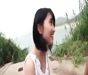 Unglaubliche asiatisches Mädchen wird zerstoßen #8