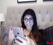 Selfie mit Mia Khalifa