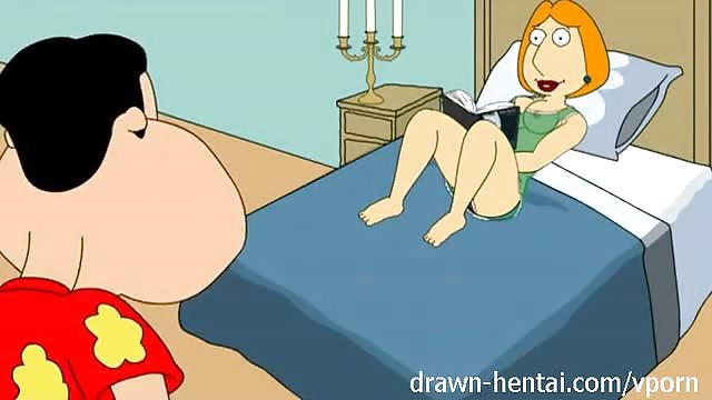 Lois und Quagmire von Family Guy in BDSM
