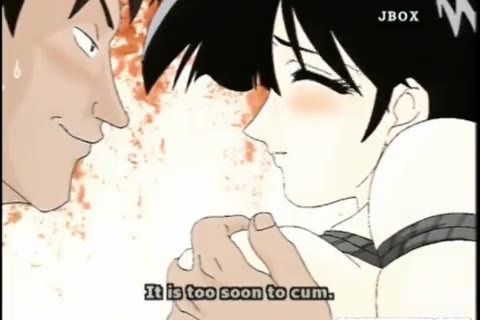 Zeichentrickporno Hentai - Hausfrau wird beim Bondage in beide Löcher gefickt #9