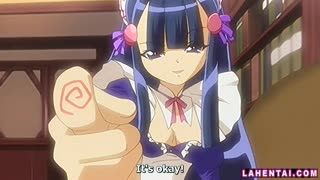 Zeichentrickporno Hentai - Hübsches Hausmädchen reitet einen harten Schwanz #1