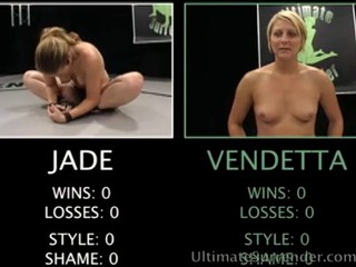 Jade und Vendeta versuchen sich gegenseitig zu übermitteln und geniessen jede Sekunde ihrer Spiele #8