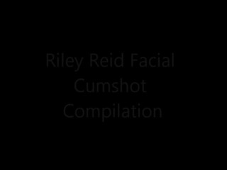Riley Reid Cumshot Kompilation: Sperma auf dem Gesicht #1