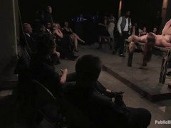 Jack Hammer und Catrina Cummings zu tun eine Performance vor Menschen #8
