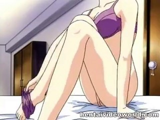 Anime Schwanz bringt heiße vollbusige Mädchen in Ekstase #13