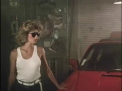Passionale blondine, Ginger Lynn macht Sex in der Garage, neben ihre neue Maschine #2