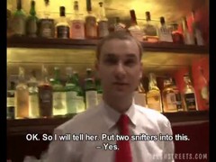 Hübsches tschechischen blonde, Sona in einer Bar arbeitet und hat oft Sex mit treuen Kunden #5
