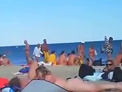Scharfe Swinger stehen auf Sex am Strand #2