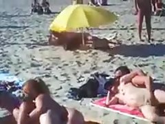 Scharfe Swinger stehen auf Sex am Strand #7