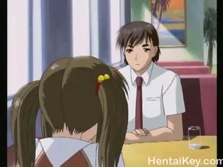 Arsch-Füllung mit einem engen Hentai-Mädchen, das ihre Hintertür aufgelockert haben will #4