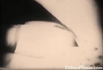 Ein echter alter Porno aus den 1940er Jahren - eine Blonde wird gefickt #19