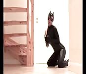 Heiße Catwoman in Latex #1