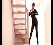 Heiße Catwoman in Latex #3