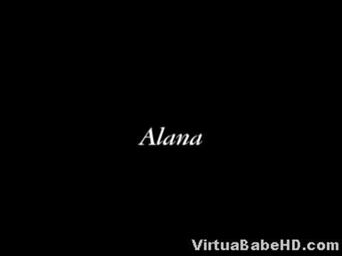Alana masturbiert ihre Muschi mit Freude und Lust vor der Kamera #1