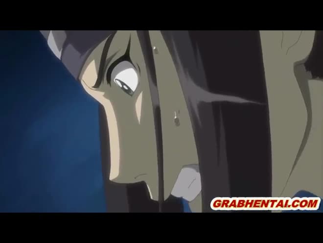 Eine große Dreier in diesem Hentai zwischen einem Mädchen und zwei Schwänze #17