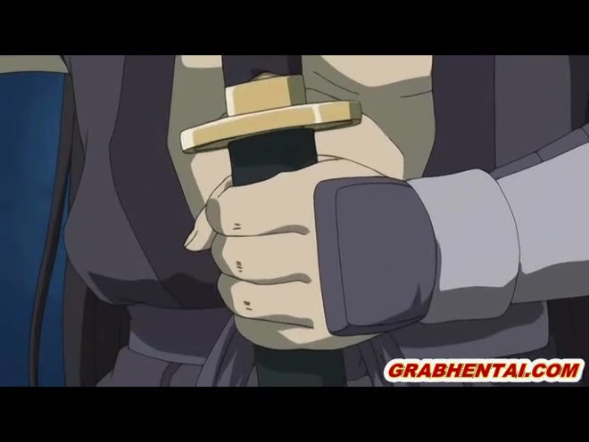 Eine große Dreier in diesem Hentai zwischen einem Mädchen und zwei Schwänze #19