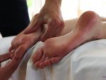 Einen Massage und dann Sex mit einer jungen rasierten Muschi Emily Grey  #4