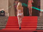 Der heiße Bikini-Wettbewerb mit vielen geilen Arsch Modellen auf der Bühne #2