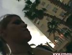 Heißer Blowjob in South Beach, geiles Blasen am Strand im Freien #21