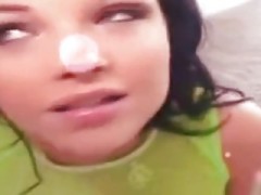 Die blonde Hure Lindsey wird auf dem Sofa flachgelegt #2