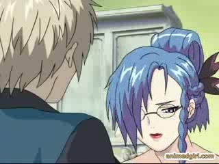Vollbusige Shemale Hentai Mieze tittengefickt und bekommt Handjob ihr grosser Schwanz #3