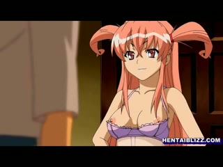 Süßes Hentai-Mädchen macht 69-Oralsex und schluckt Sperma #2