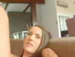 Heiße verführerische Chick Adriana masturbiert ihre Muschi mit Dildos #4