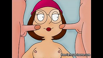 Meg Griffin macht bei einer harten Orgie mit #3