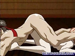 Süßer Anime Schwuler reitet einen massiven Schwanz #6